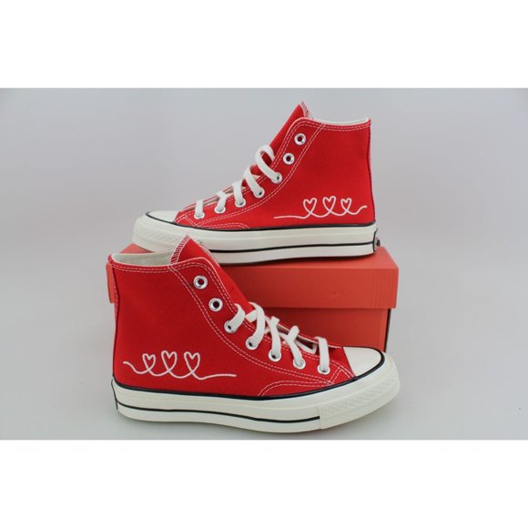 Men's Chuck 70 Hi University Red/EGR 171117C - Picture 2 of 8